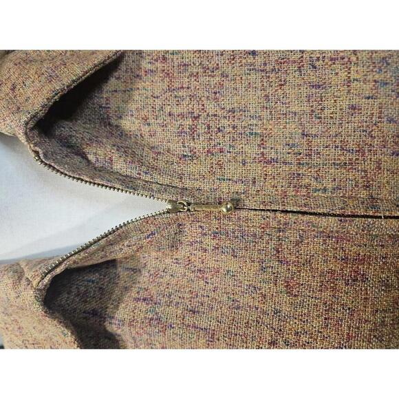 100% Silk Doncaster Zip-Up Blazer Jacket - Picture 4 of 9